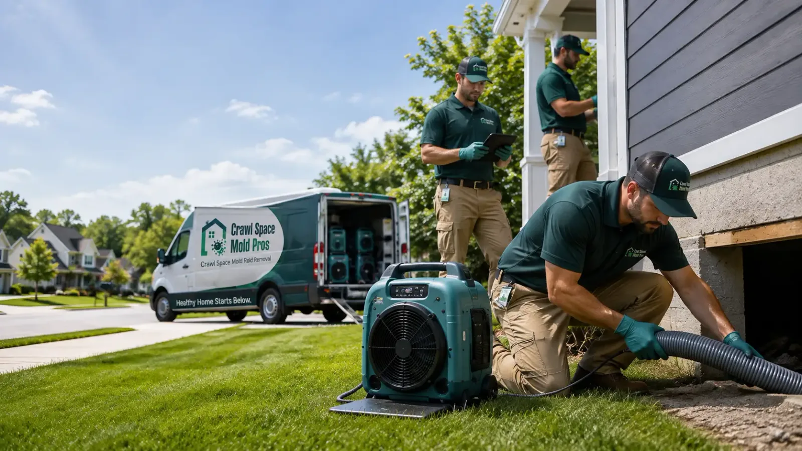 Crawl Space Mold Removal in Thermopolis, WY